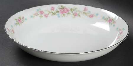 Colonial Rose Coupe Soup Bowl