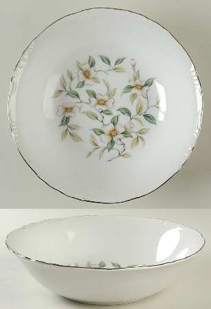 Dogwood Bouquet 9" Round Vegetable Bowl