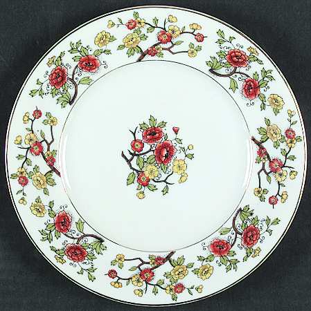 Flora Salad Plate