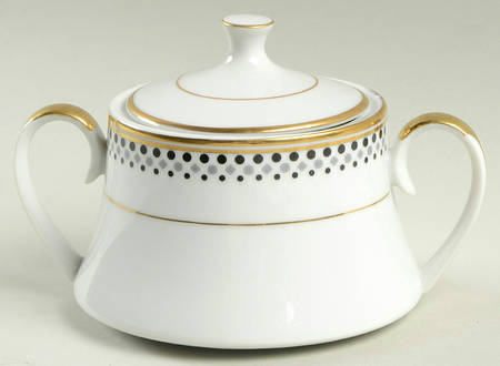 Gold Symphony Sugar Bowl & Lid