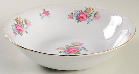 Meissen Flower 9" Round Vegetable Bowl