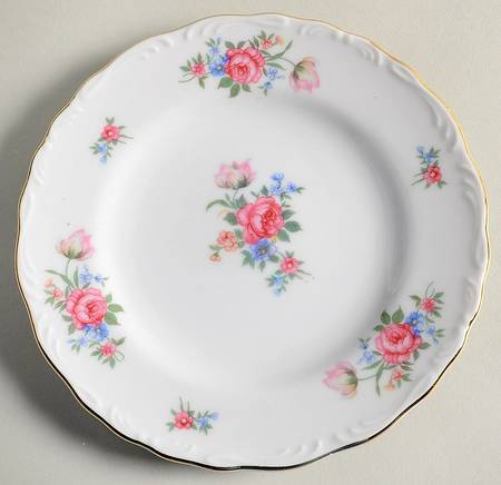 Meissen Flower Bread & Butter Plate