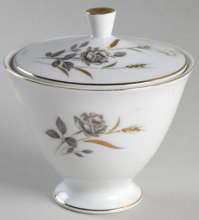 Meadow Gold Sugar Bowl & Lid