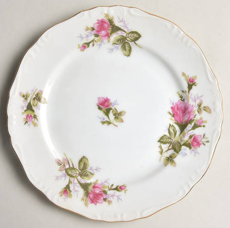 Mose Rose Salad Plate by Norleans