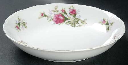 Old Rose Coupe Soup Bowl