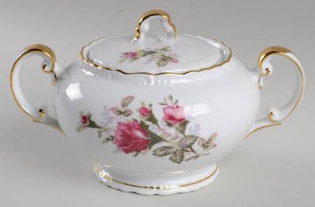Old Rose Sugar Bowl & Lid