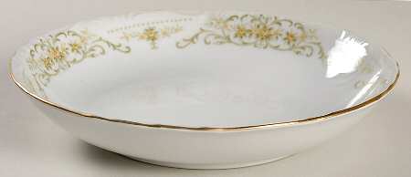 Rose Crest Coupe Soup Bowl