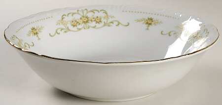 Rose Crest 9" Round Vegetable Bowl