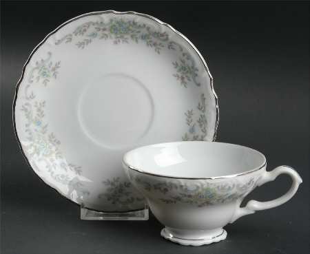 Rosonata Footed Cup & Saucer Set
