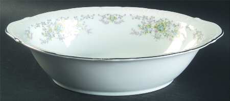 Theresa 10" Oval Vegetable Bowl