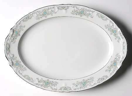 Theresa 14" Oval Serving Platter