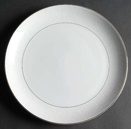 White Lace 12" Chop Plate (Round Platter)