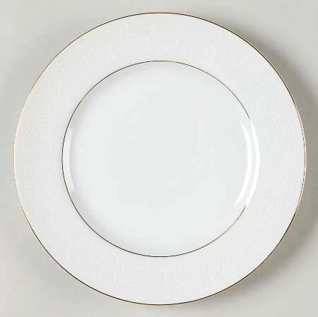 White Lace Bread & Butter Plate