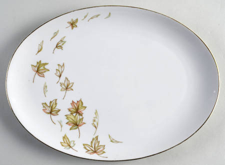 Autumn Fantasy 12" Oval Serving Platter