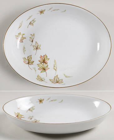 Autumn Fantasy 10" Oval Vegetable Bowl