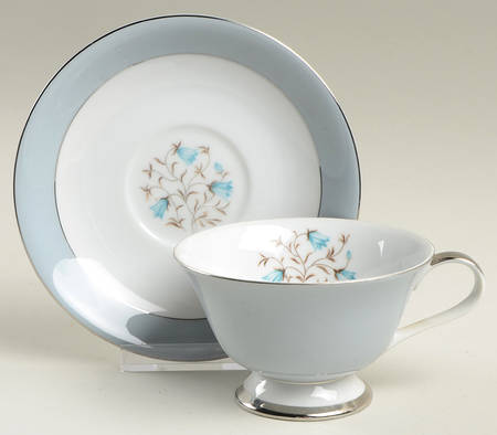 Capri Footed Cup & Saucer Set