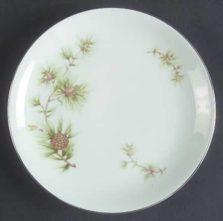 Cascade Pine Salad Plate by Norcrest