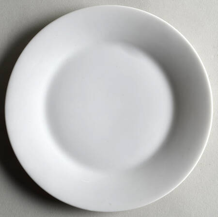 Continental White Salad Plate