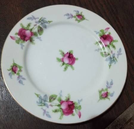 Dresden Rose Bread & Butter Plate