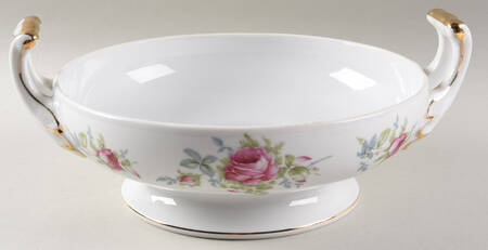 Dresden Rose Round Vegetable No Lid