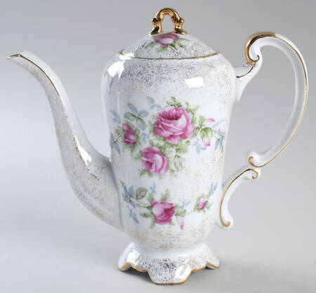 Dresden Rose Mini Coffee Pot & Lid