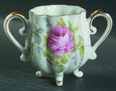 Dresden Rose Mini Open Sugar Bowl