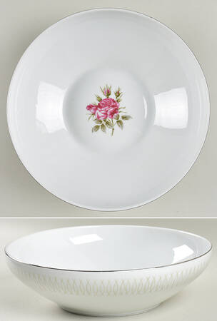 Embassy Rose 9" Round Vegetable Bowl