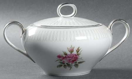 Embassy Rose Sugar Bowl & Lid