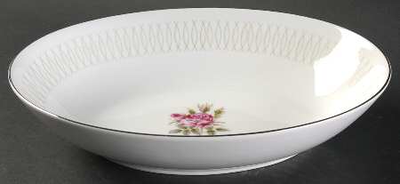 Embassy Rose 10" Oval Vegetable Bowl