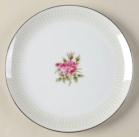 Embassy Rose Salad Plate