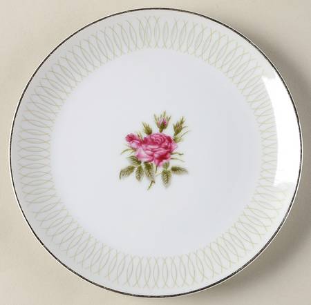 Embassy Rose Bread & Butter Plate