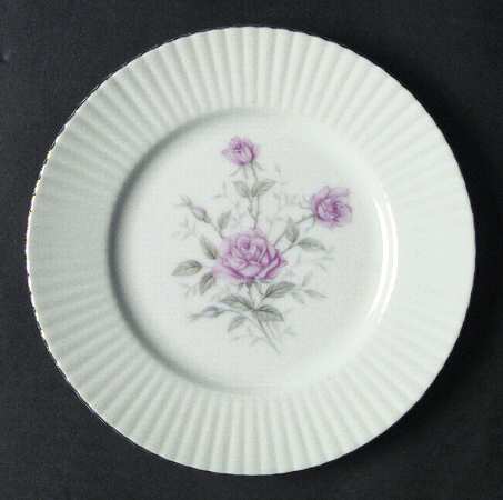 Lyric Rose Salad Plate