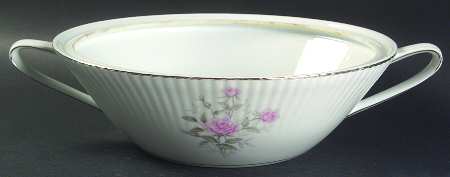 Lyric Rose Round Vegetable No Lid