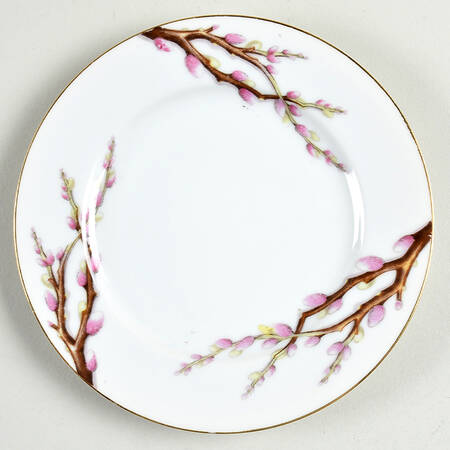 Pussy Willow Bread & Butter Plate