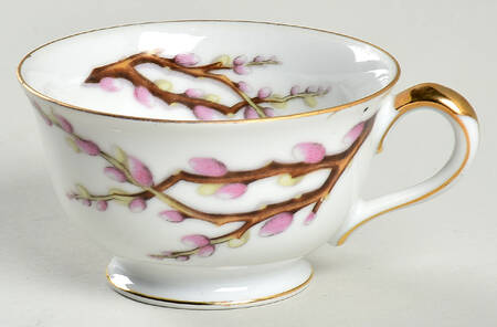 Pussy Willow Footed Cup