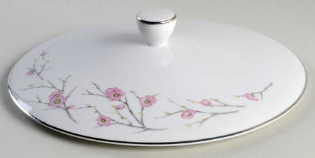 Spring Blossom Lid for Round Vegetable
