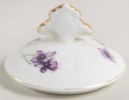 Sweet Violets Lid for Mini Sugar Bowl
