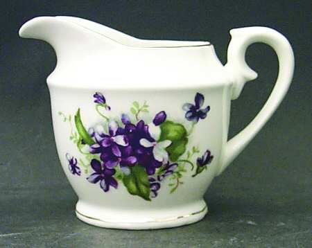 Sweet Violets Creamer