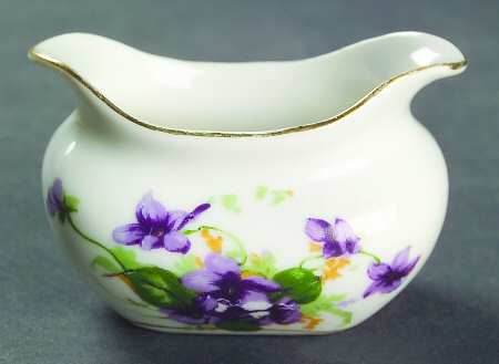 Sweet Violets Mini Open Sugar Bowl