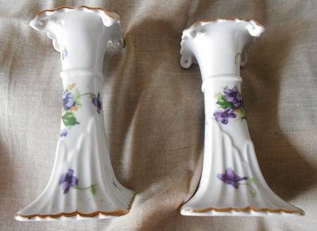 Sweet Violets 5" Candlestick