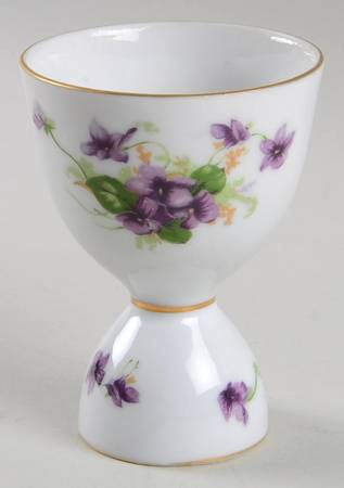 Sweet Violets Double Egg Cup