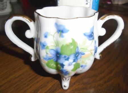 Sweet Violets Mini Open Sugar Bowl