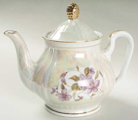Sweet Violets Teapot & Lid