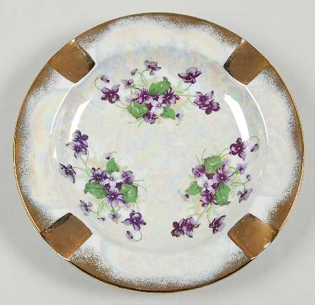Sweet Violets Large Ashtray