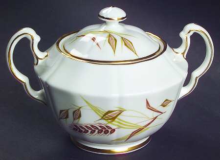 Golden Horizon Sugar Bowl & Lid