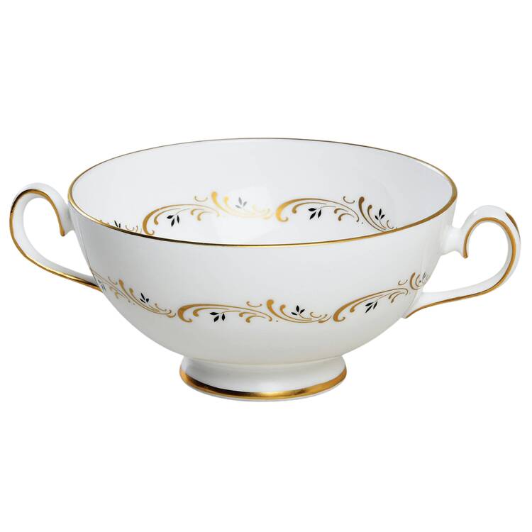 Lake Louise Footed Bouillon Cup