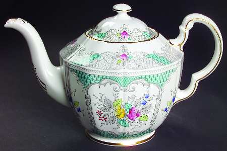 Lowestoft Teapot & Lid