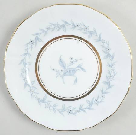 Morning Mist (Scalloped) Bread & Butter Plate
