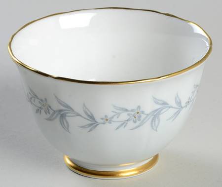 Morning Mist (Scalloped) Mini Open Sugar Bowl