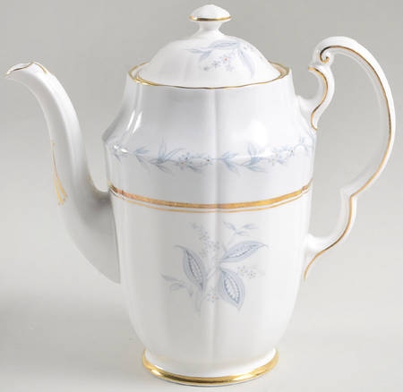Morning Mist (Scalloped) Coffee Pot & Lid